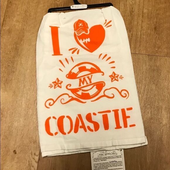 Coastie Towel Kitchen Linen Military Dish Towel NWT - Picture 3 of 4